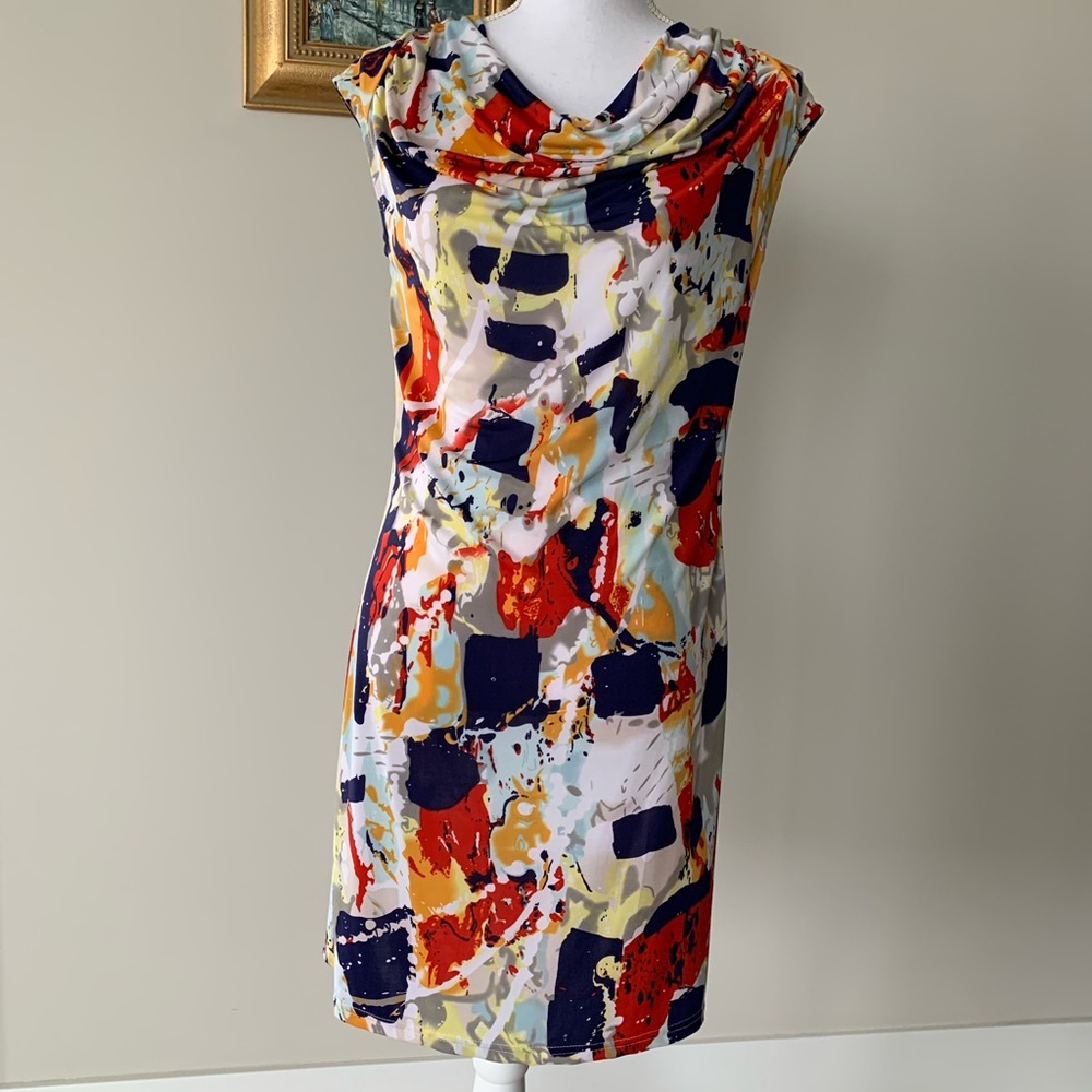 Multicolor summer dress lightweight